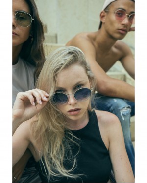 GAGA SILVER BLUE GRADIENT